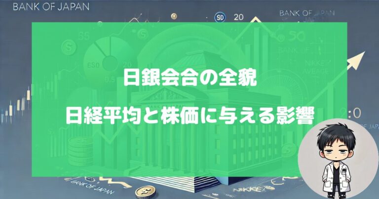 日銀会合の全貌：金融政策決定会合が日経平均と株価に与える影響を徹底解説 - カブヤク